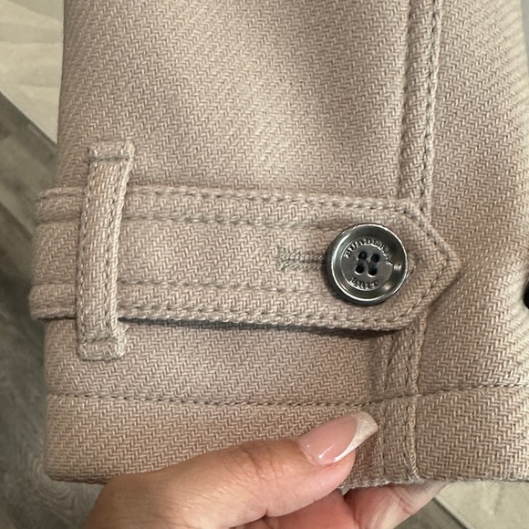 Burberry Taupe Belted Trench Coat - Picture 3 of 11